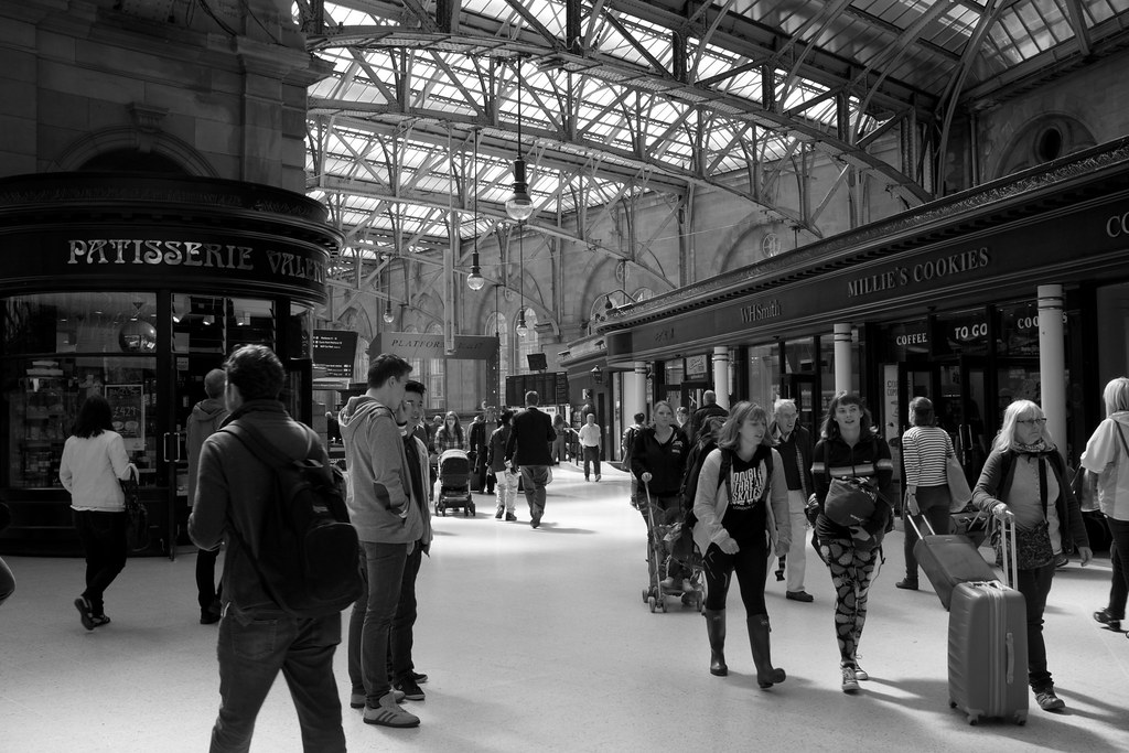: Glasgow trainstation