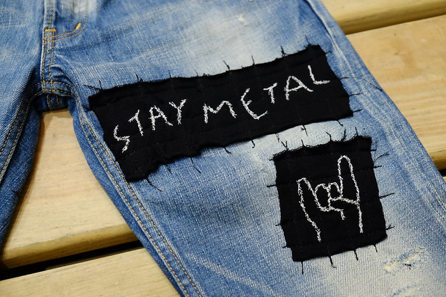 JEANSDA金斯大Fenrir Metalhead Aged Jeans