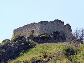 Fiumedinisi (Me) - The ruins of the Arab-Norman castle Belvedere