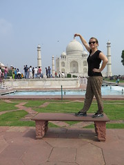 Le Taj Mahal <a style="margin-left:10px; font-size:0.8em;" href="http://www.flickr.com/photos/83080376@N03/15235844601/" target="_blank">@flickr</a>