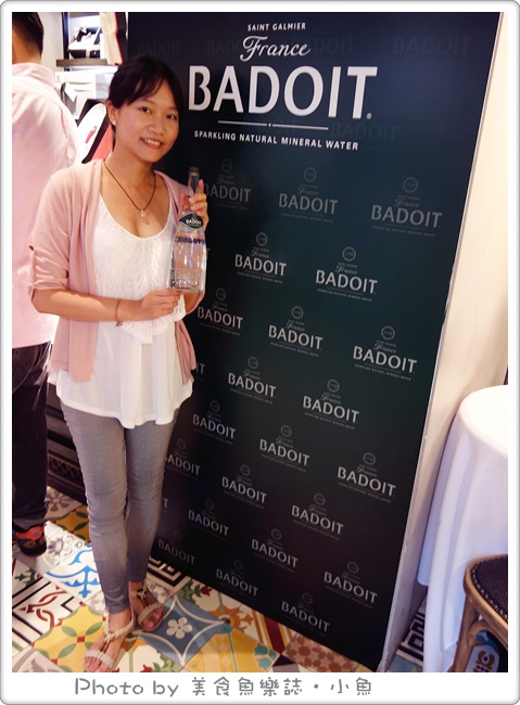 法國第一品牌‧BADOIT波多氣泡礦泉水‧agnès b夏日午茶約會