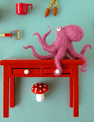Octopus on Desk