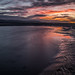 Sunset in Sandymount - Dublin, Ireland - Seascape photography