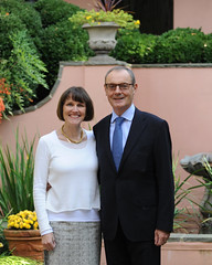 Ambassador O'Sullivan and his wife Agnes O'Hare
