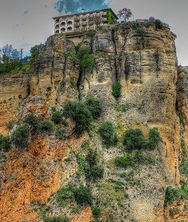 Ronda, Spain - 'El Tajo' canyon