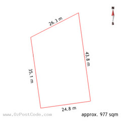 119 Antill Street, Downer 2602 ACT land size