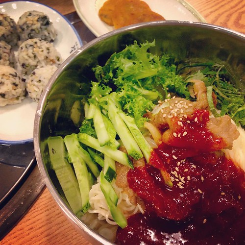   ...  ... #Lunch #Korean #Food #Noodle #Rice #Ball ©  Jude Lee
