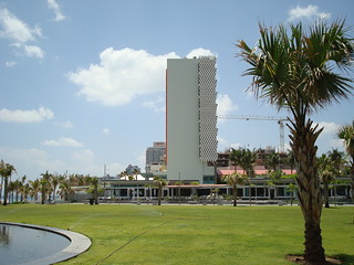 Concha Renaissance San Juan Resort: distant view from west