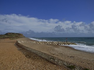 Hengistbury Head near Bournemouth, Dorset, England - August 2015