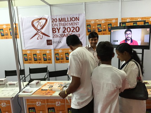 AHF India Mobile HIV App Launch