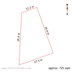 181 Antill Street, Downer 2602 ACT land size