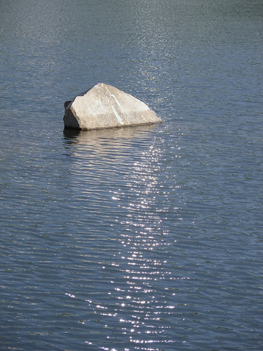 Rock in the water ©  Mikhail Kryshen