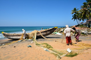 India - Kerala - Varkala - Fishermen - 1