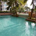 Zwembad bij hotel in Bangkok