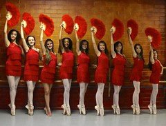 It Tells A Story <<>> Young Ballerinas Posing For The Camera <<>> Arizona Ballet Theatre's Nutcracker Spanish Dance 2015 - 2 <<>>
