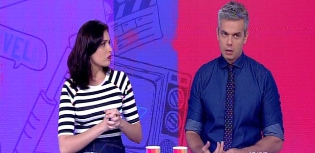 Otaviano Costa confunde Maitê Proença com Bruna Lombardi no "Vídeo Show"