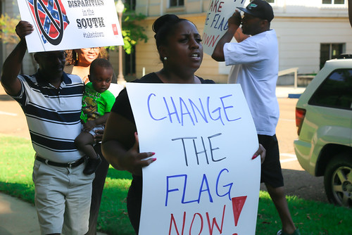 'Take It Down!' Confederate Flag Protest