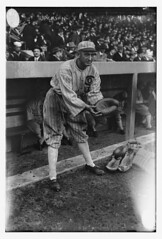 [Shoeless Joe Jackson, posing as catcher, Chicago AL (baseball)] (LOC)
