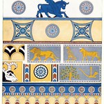 wonderen der oudheid II,1925 ill   Nimrud  paleisdecoratie  b