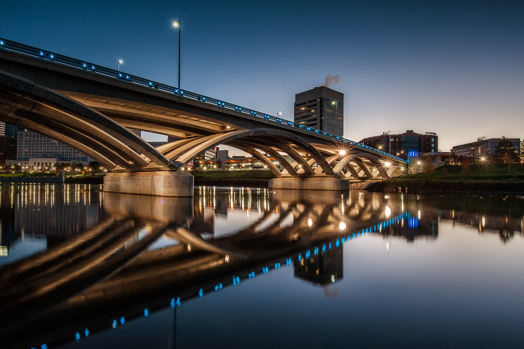 The Rich Street Bridge in Columbus, Ohio.