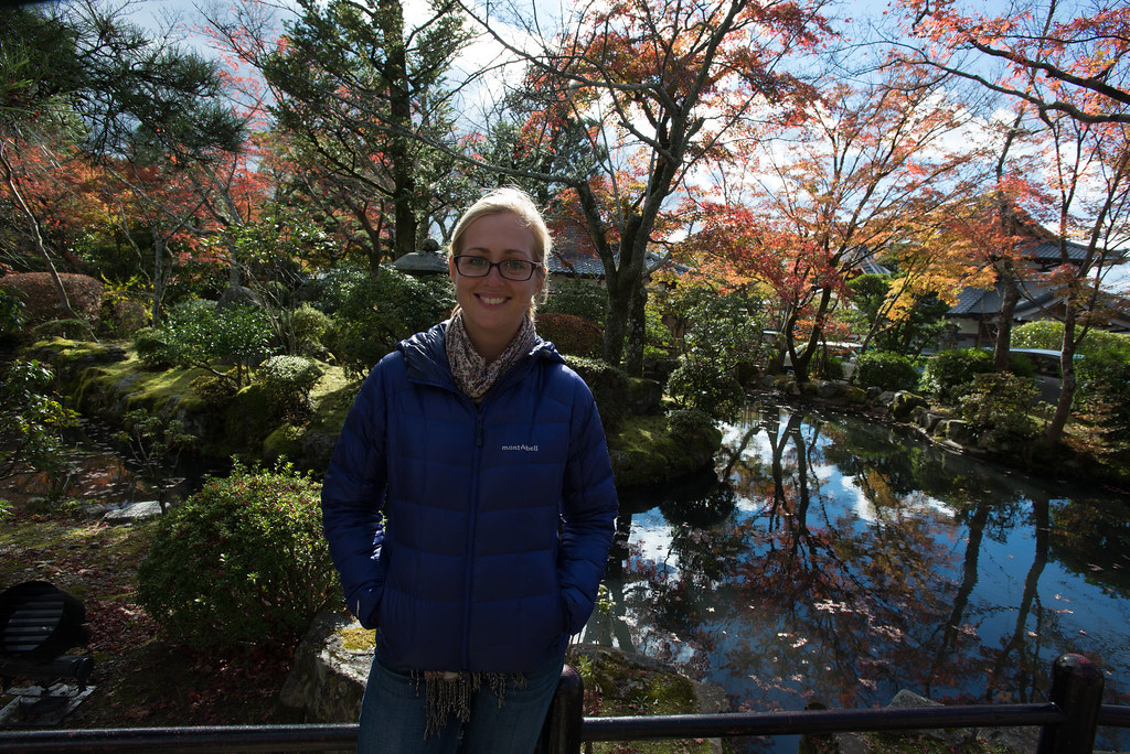 Japanese gardens in fall