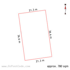 151 Antill Street, Downer 2602 ACT land size
