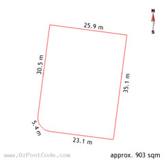 2 Edkins Street, Downer 2602 ACT land size