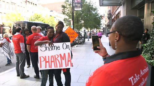 340B Protest at PhRMA
