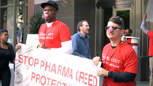 340B Protest at PhRMA