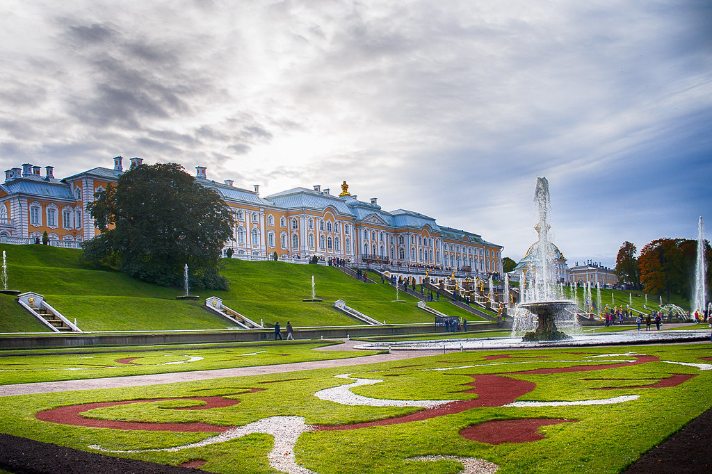 : The Great Peterhof Palace.   