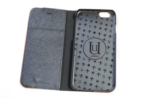 UUNIQUE Wooden Case with Saffiano Texture iPhone 6