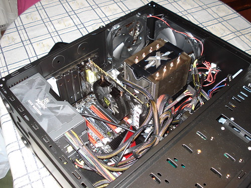 Assembled computer