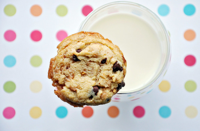 Toffee Chocolate Chip Cookie