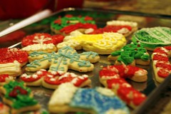 tray of sugar cookies