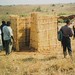 Grass structure being built in Lichinga