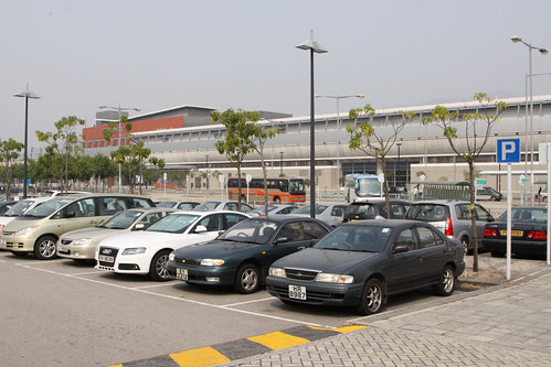 Carpark at Kam Sheung Road Station