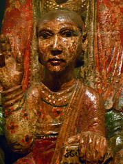 Virgin from Ger, detail with Christ