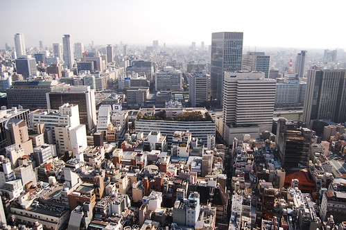 Osaka desde las alturas