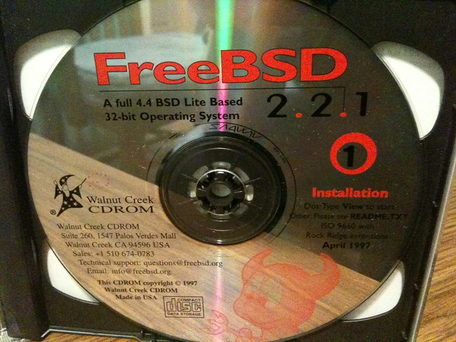 FreeBSD 2.2.1 CD #1