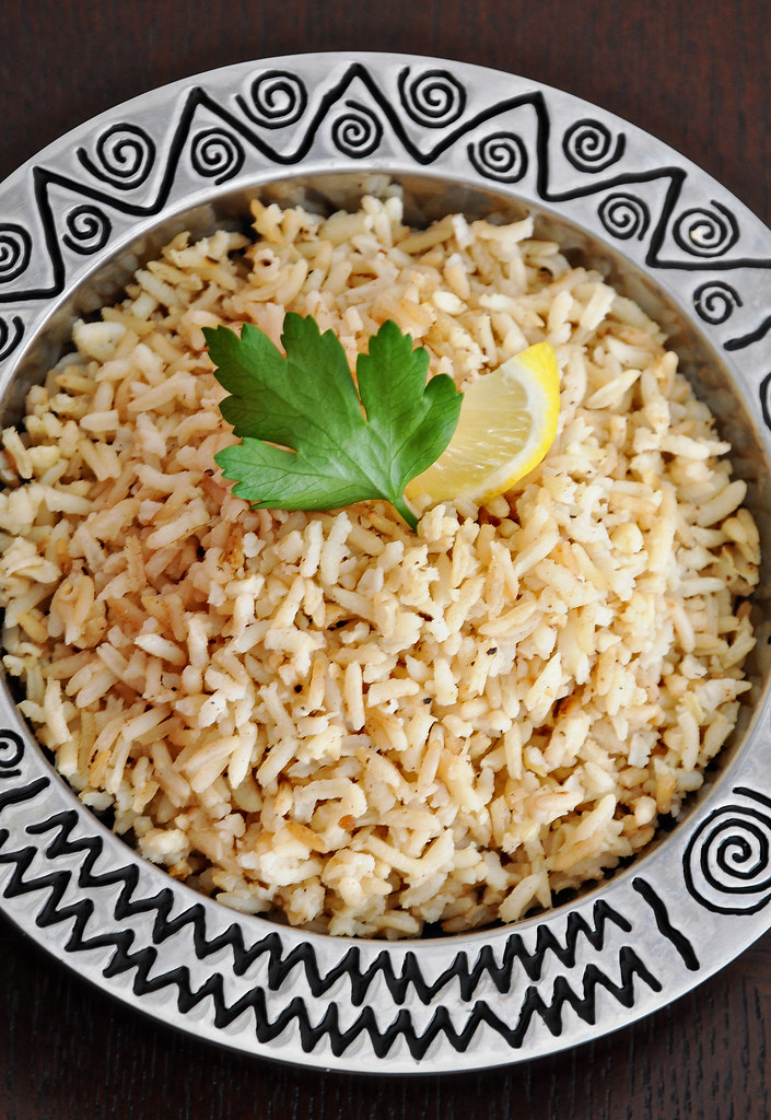 Garlic Rice Pilaf • Cook Like A Champion