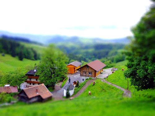 Trying out some tilt shift pictures