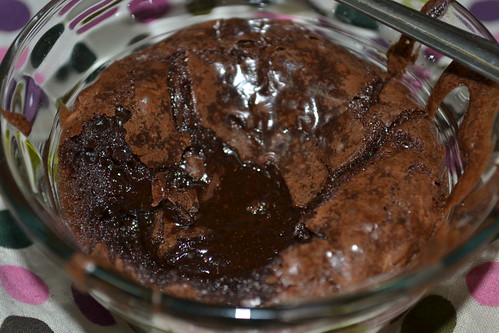 Molten chocolate lava