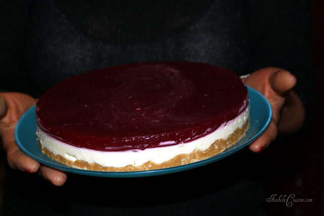 Pomegranate Cheesecake
