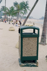 海灘專用垃圾桶 @ 聖陶沙