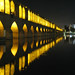 Si-o-se Pol bridge at night - Isfahan Iran