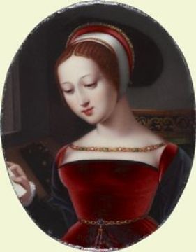 Portrait of a lady called Lady Jane Grey