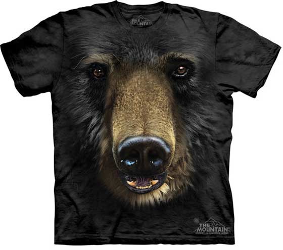 camiseta con oso impreso
