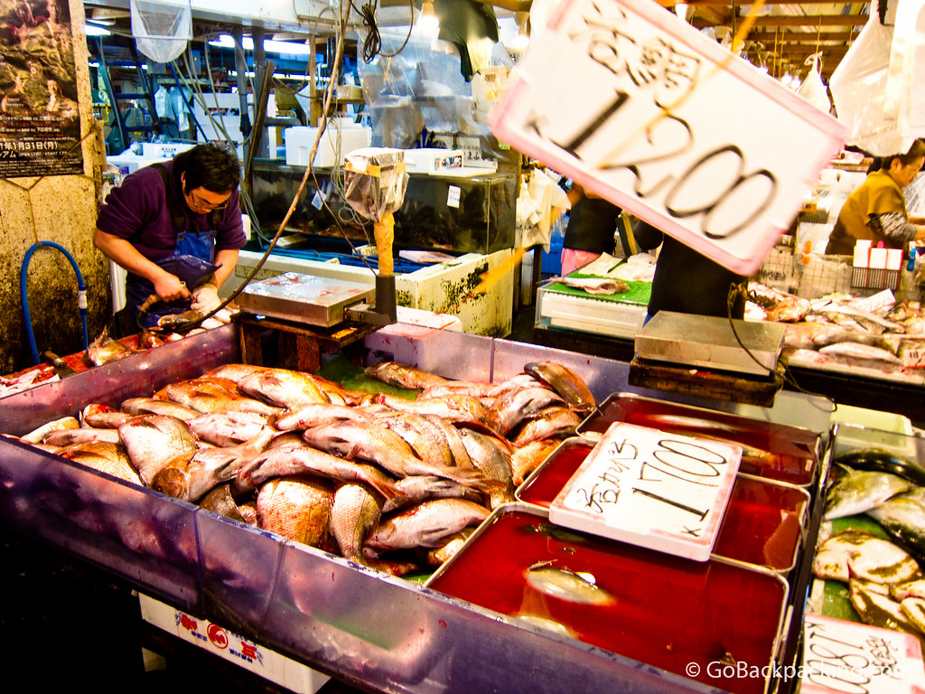 Inside Tsukiji Fish Market