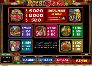 free Royal Feast slot mini symbol
