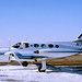 Lawton, Oklahoma - Municipal Airport - February 1978 - Cessna 421 Golden Eagle - N799KC